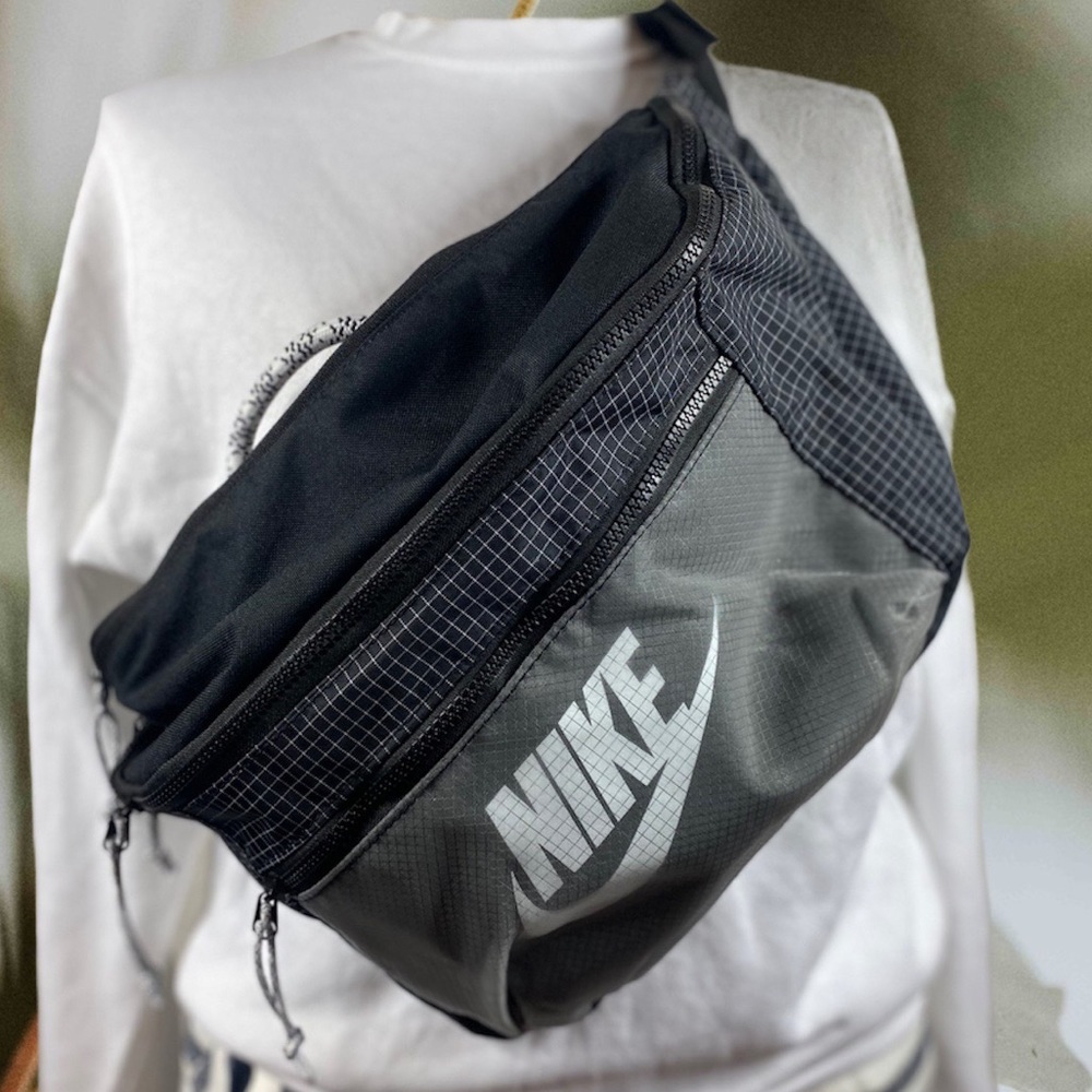 Nike Black and Gray Men's Bag